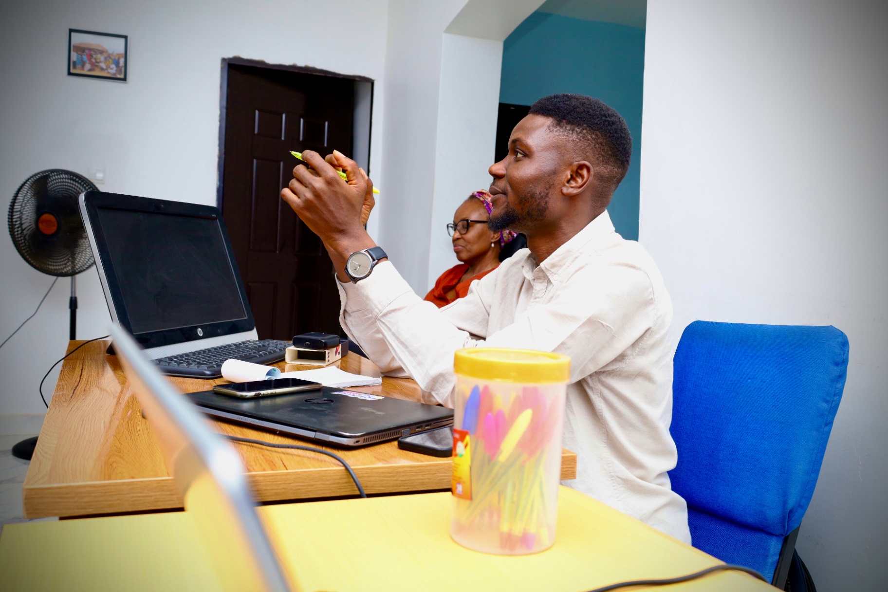 Strategy session with client team